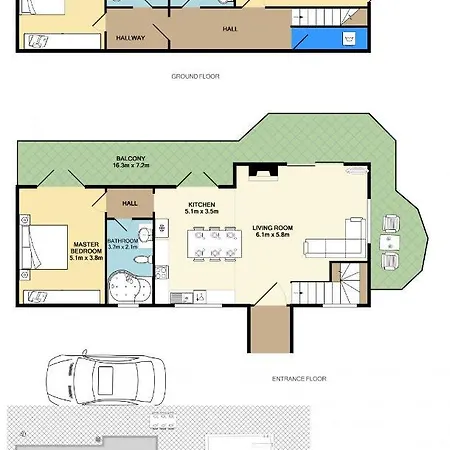 빌라 Vassilis Fiscardo Kefalonia *